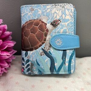 Woman’s Wallet Small : Sea Turtle